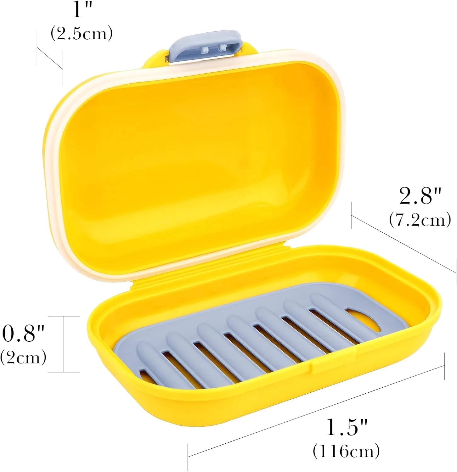 Portable Soap Dish With Lid 3