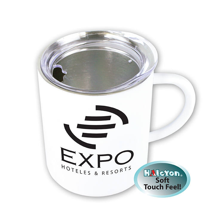Halcyon® 14 oz. Coffee Mug with Acrylic Lid 8