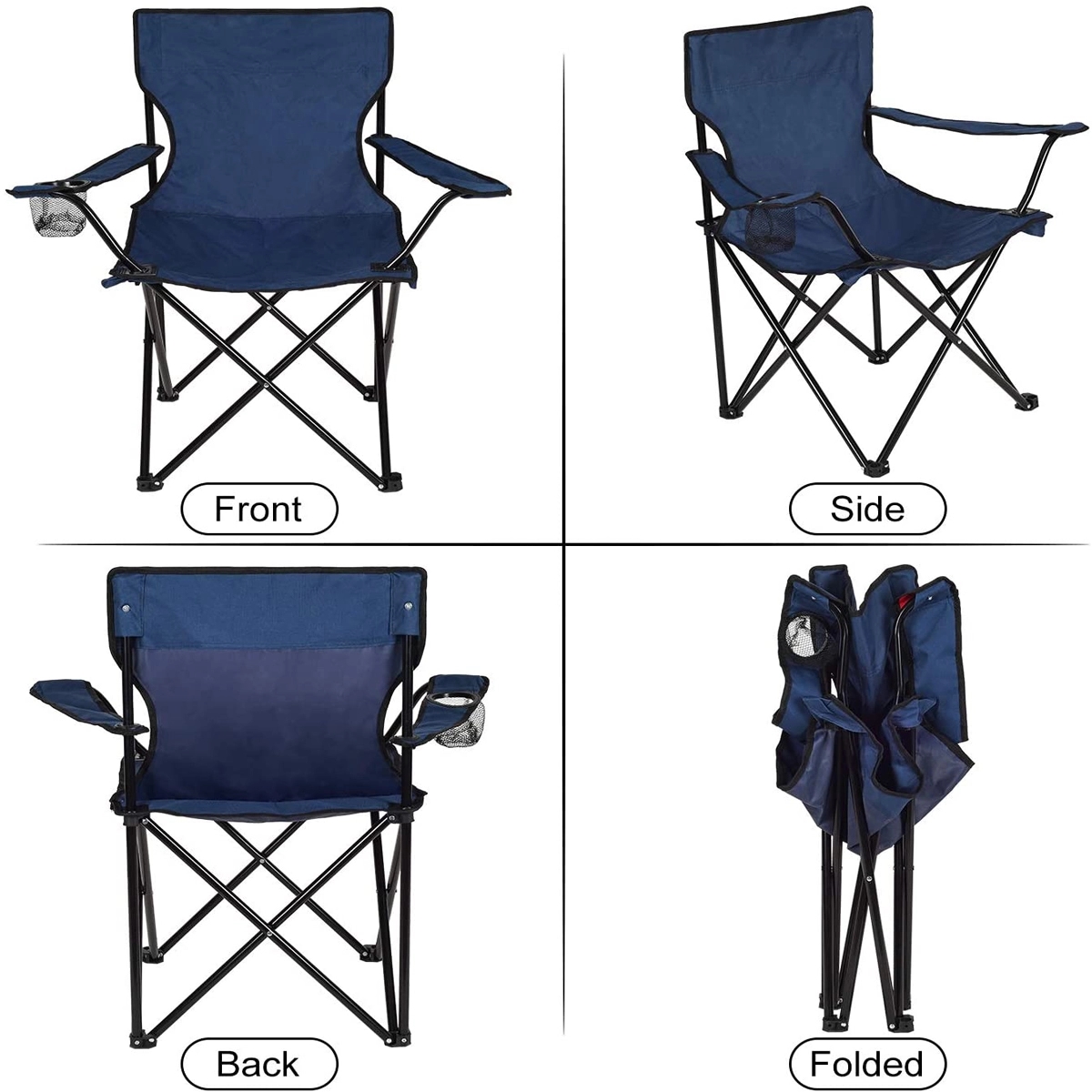 Portable Folding Chair With Carrying Bag 2