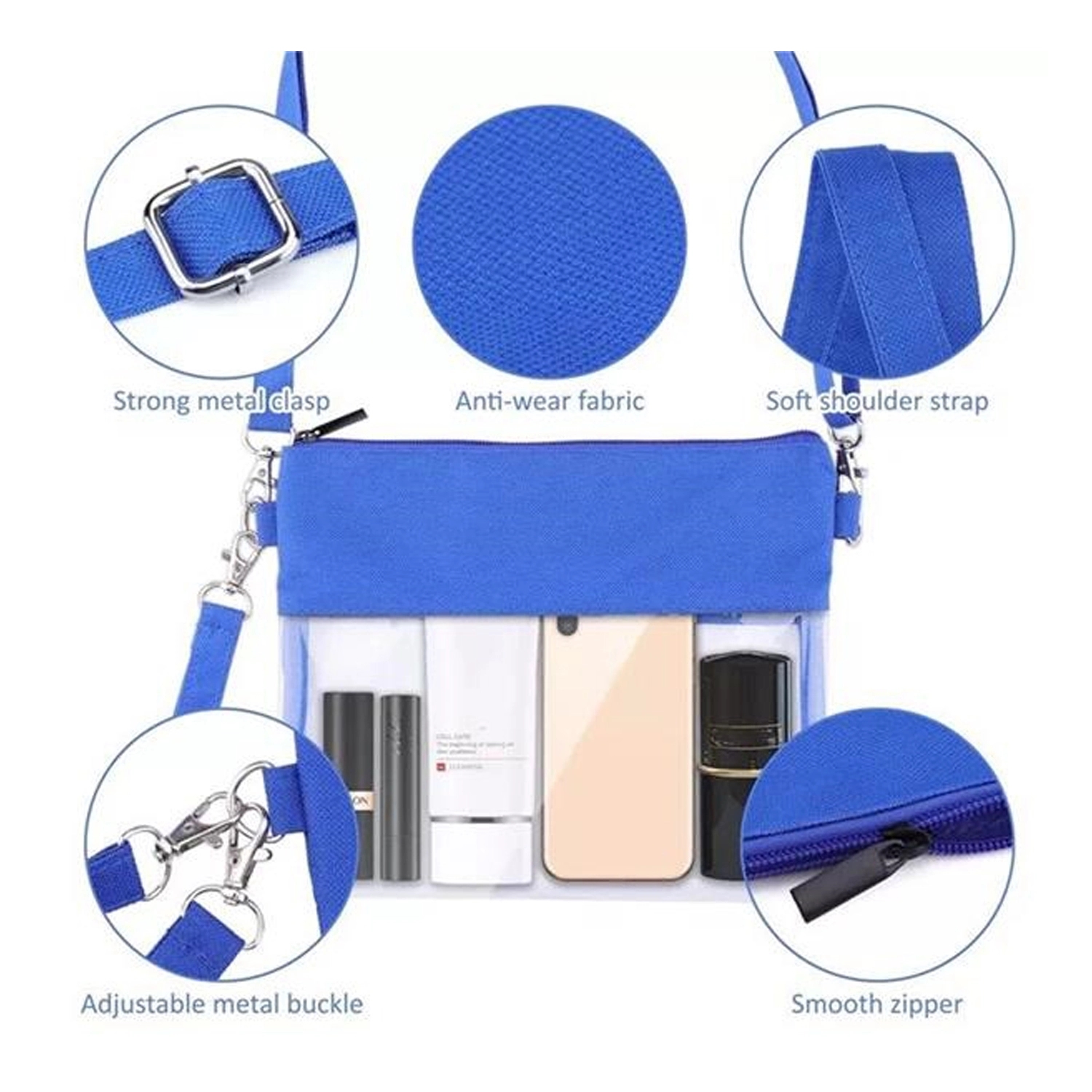 Transparent Fashion Messenger Bag 3