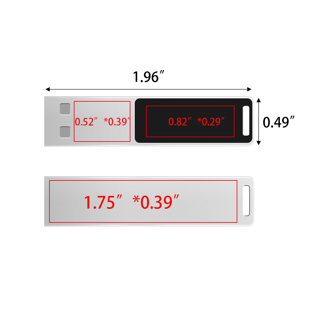 Sauganash Light-Up USB Flash Drive