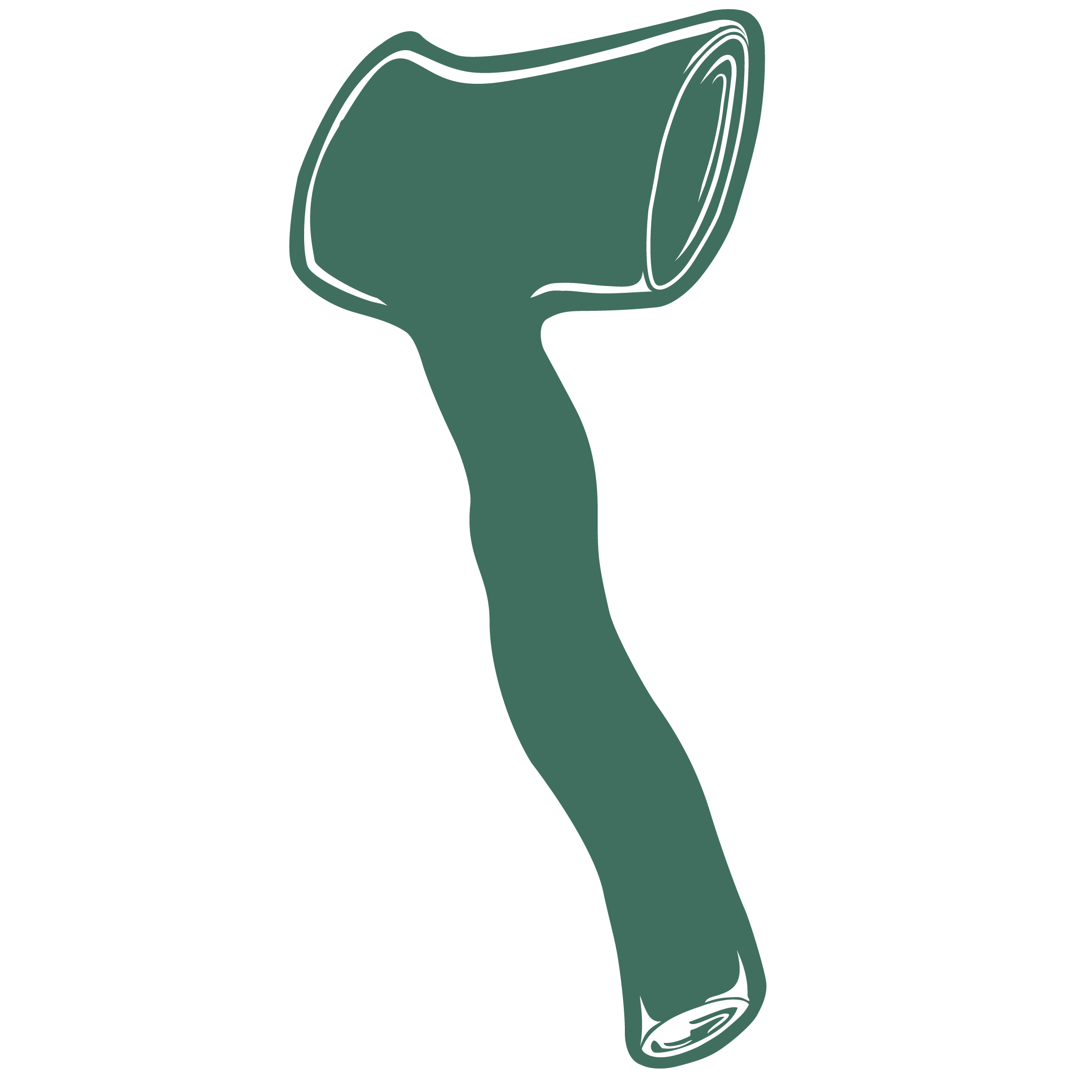 15 1/2" Foam Shillelagh Waver 9