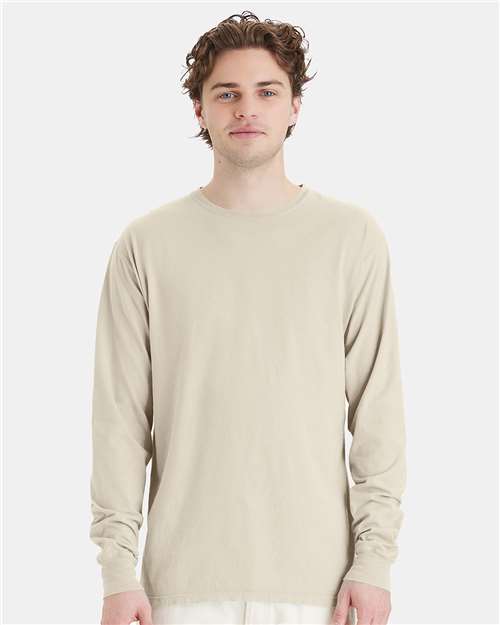 Unisex Garment-Dyed Long Sleeve T-Shirt - GDH200 190