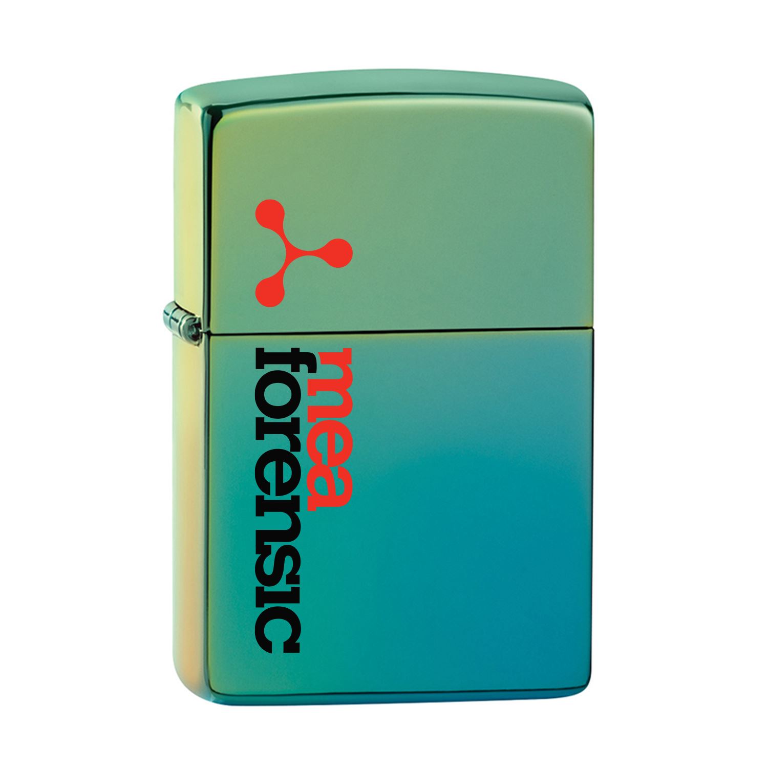 High Polish Teal Windproof Lighter