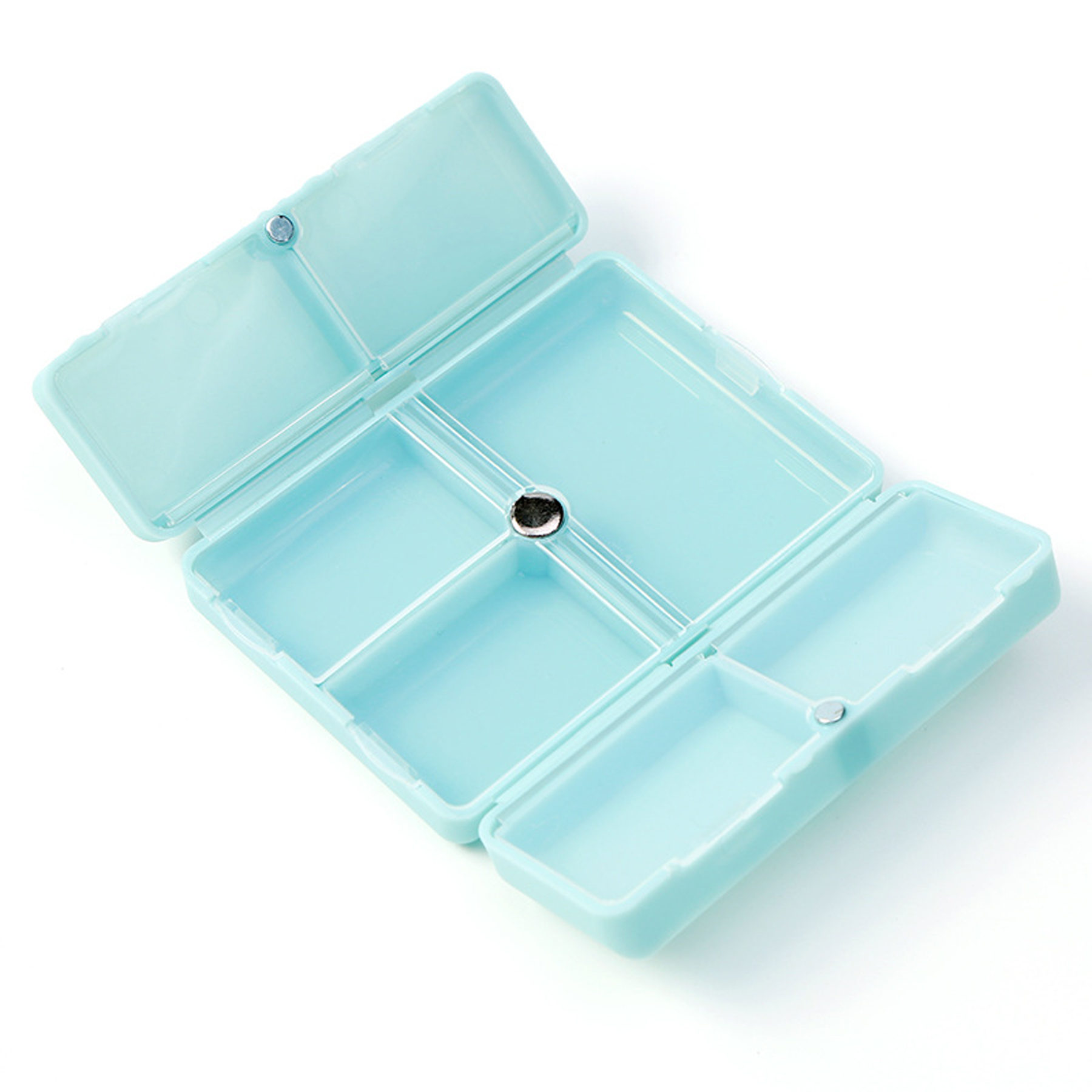 7 Compartment Portable Travel Pill Organizer 1