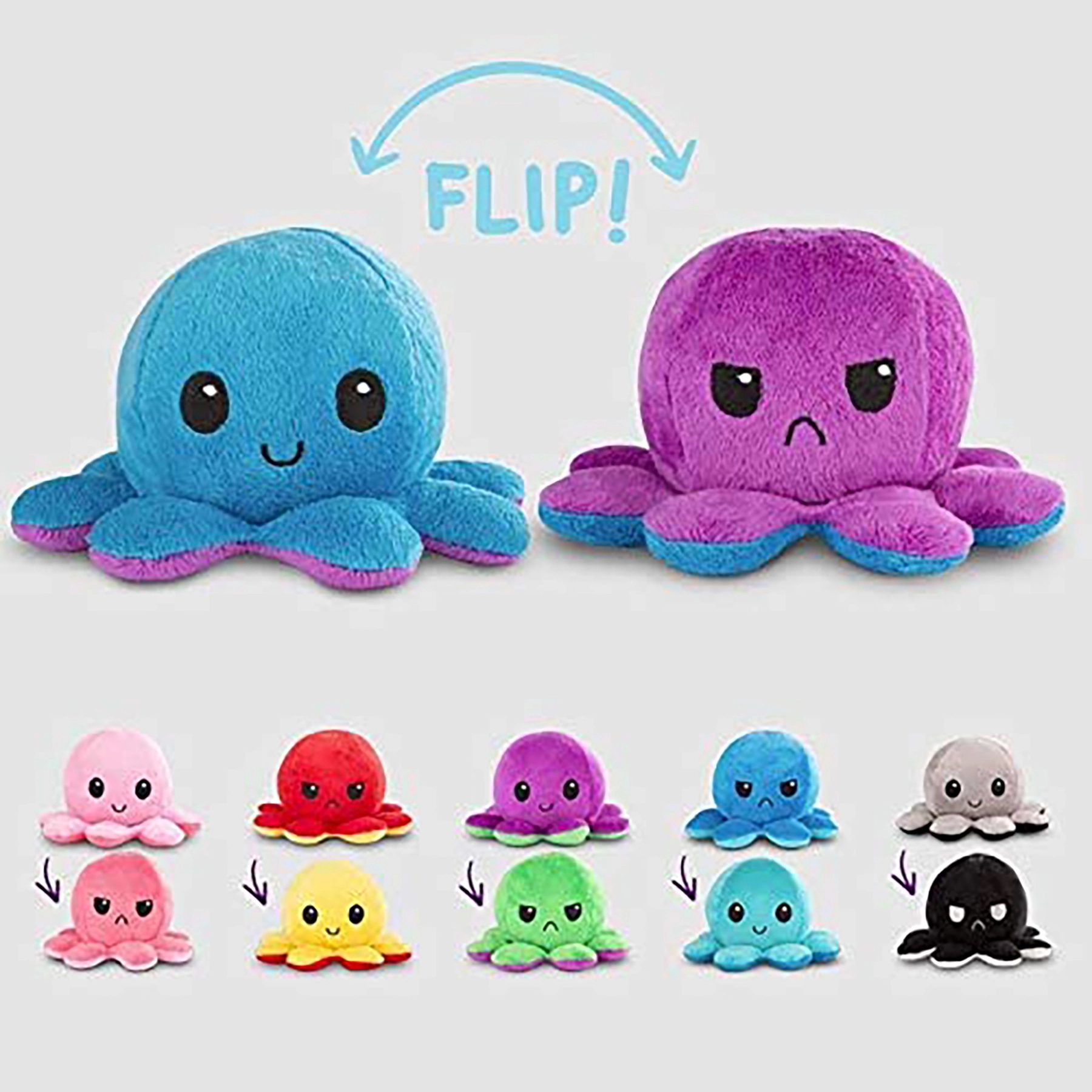 Reversible Octopus Plushie 2