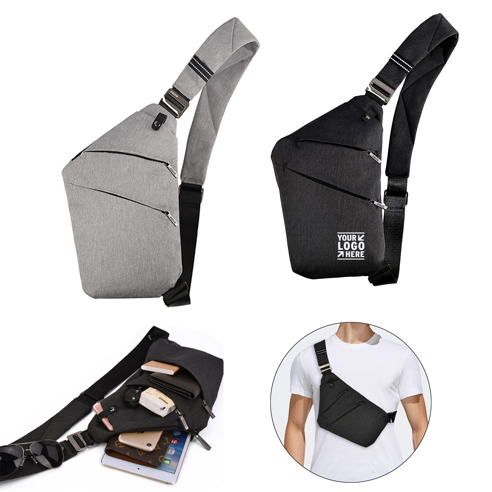 Anti-theft Crossbody Shoulder Bag 2