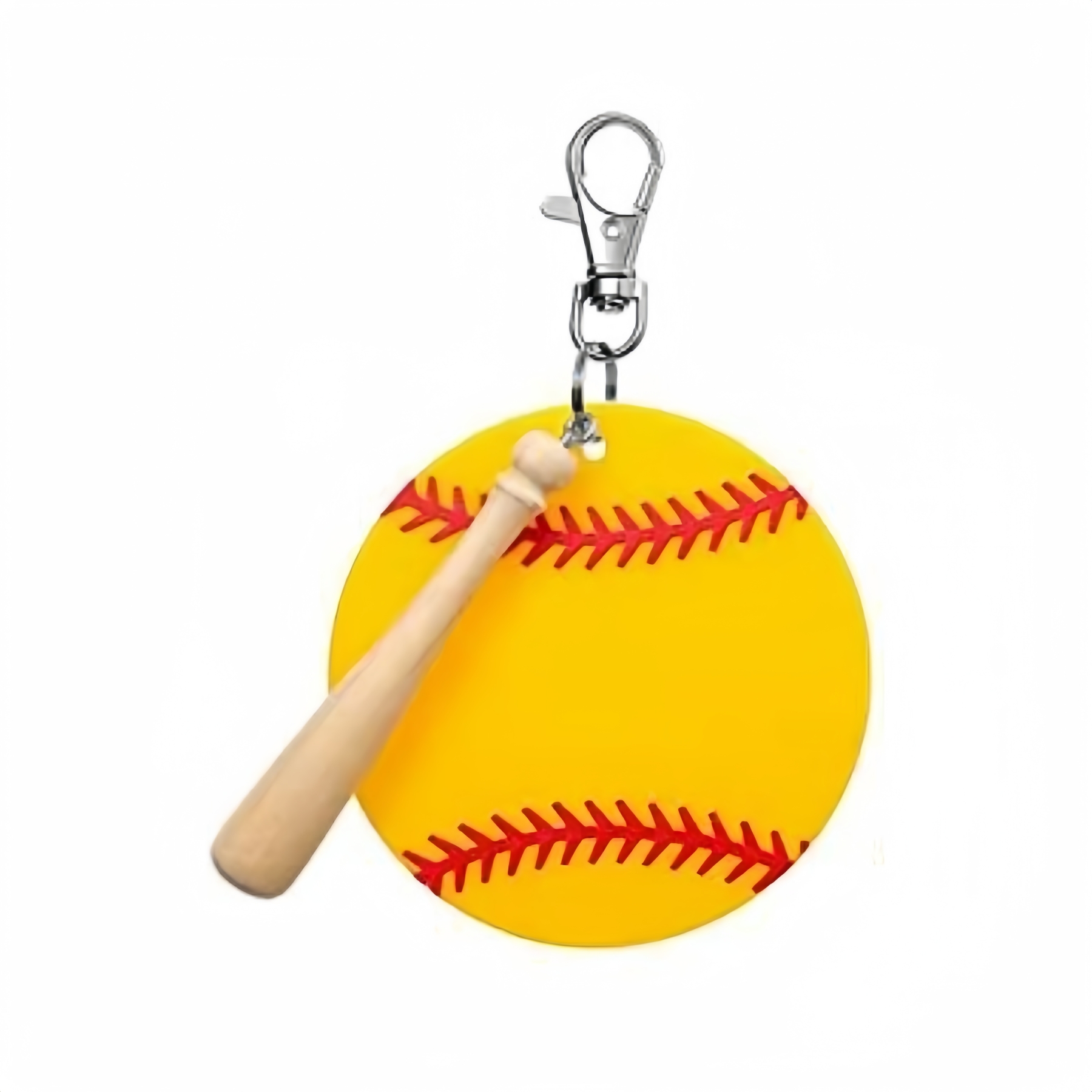 Baseball Softball Acrylic Keychain Kit 1