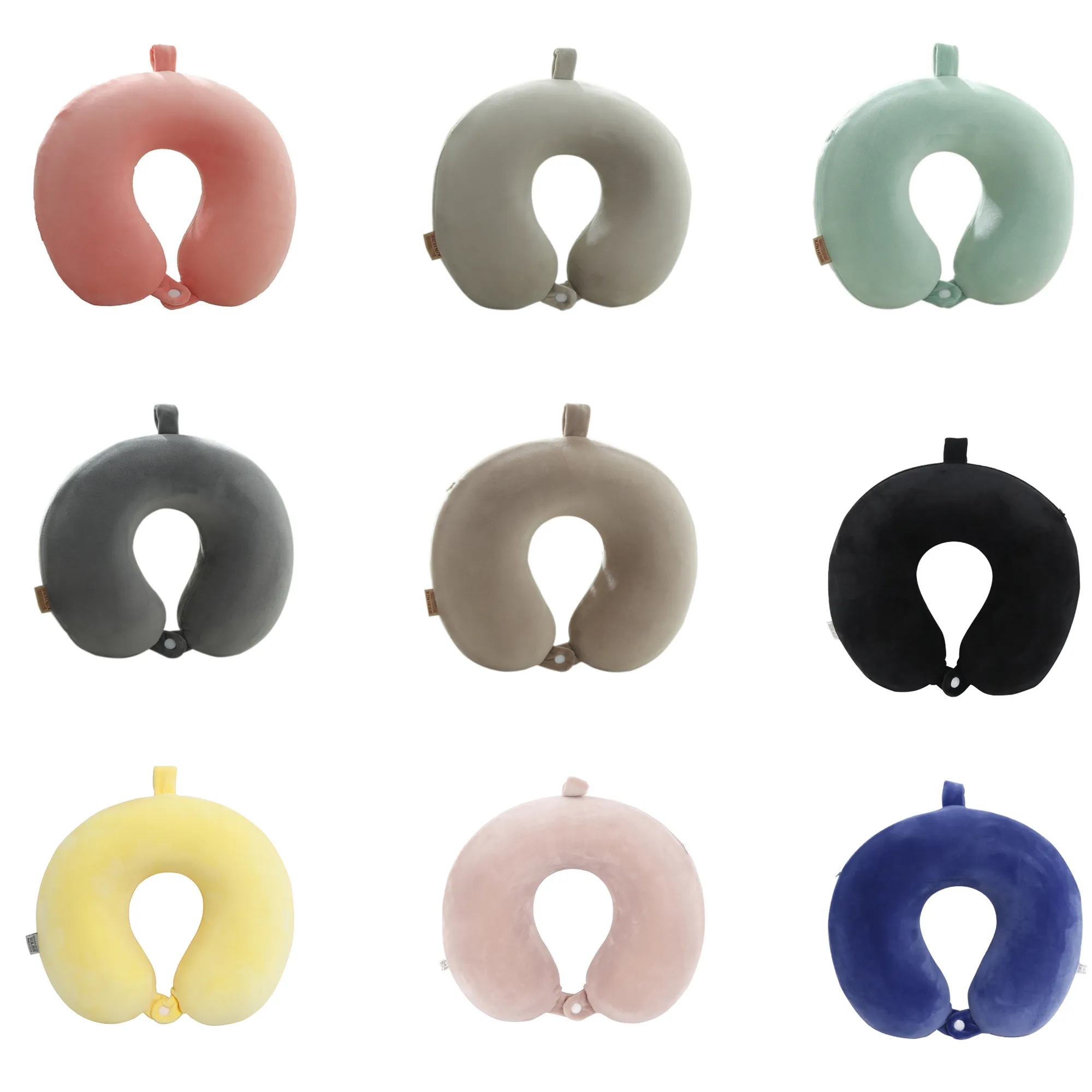 MOQ 50 PCS Memory Foam U Shaped Neck Pillow 2