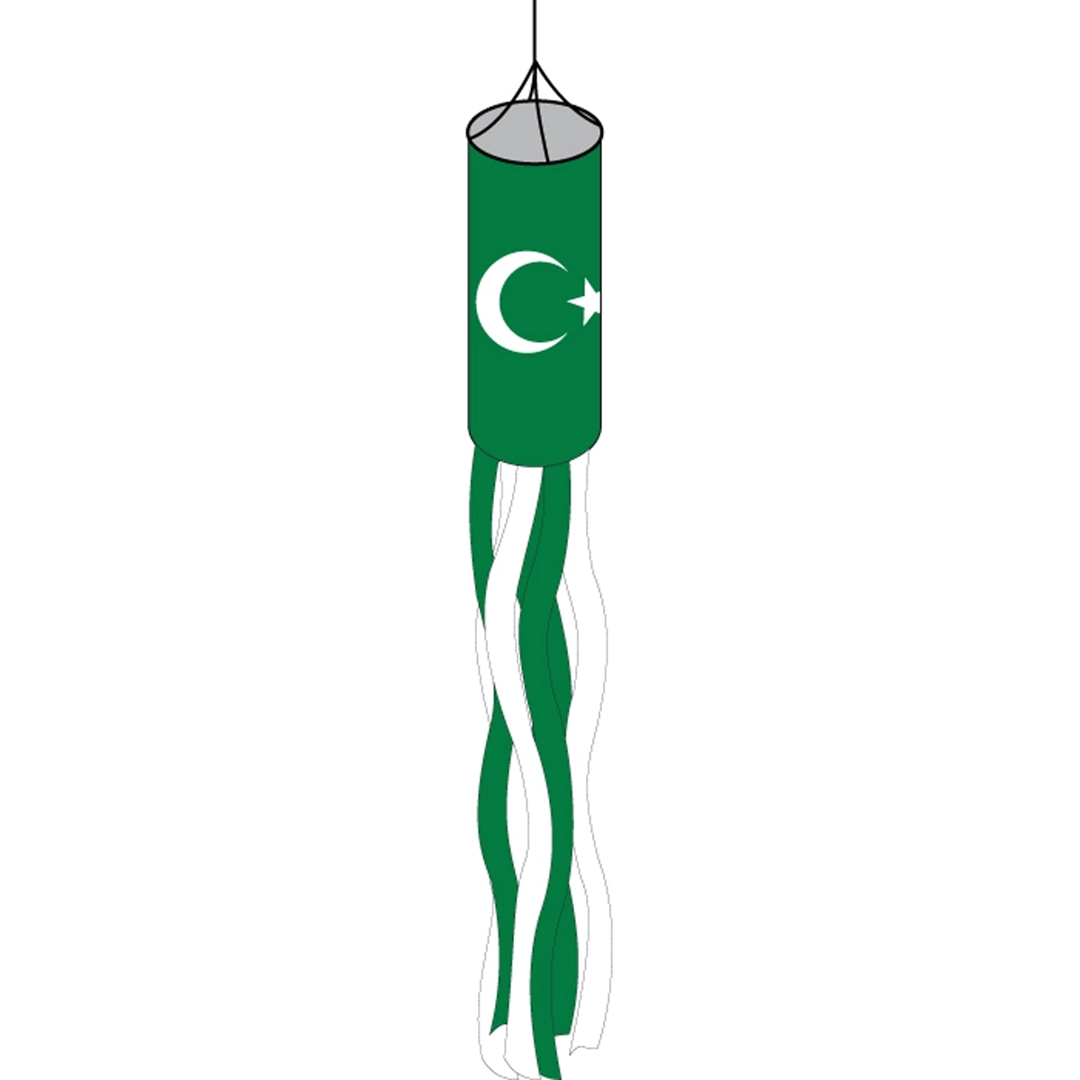 Islamic (White Seal) Windsock 2