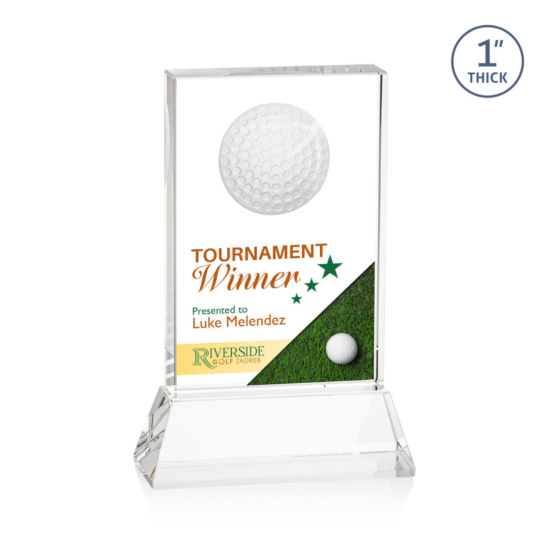 Pennington Golf VividPrint™ Award on Base - Clear 10