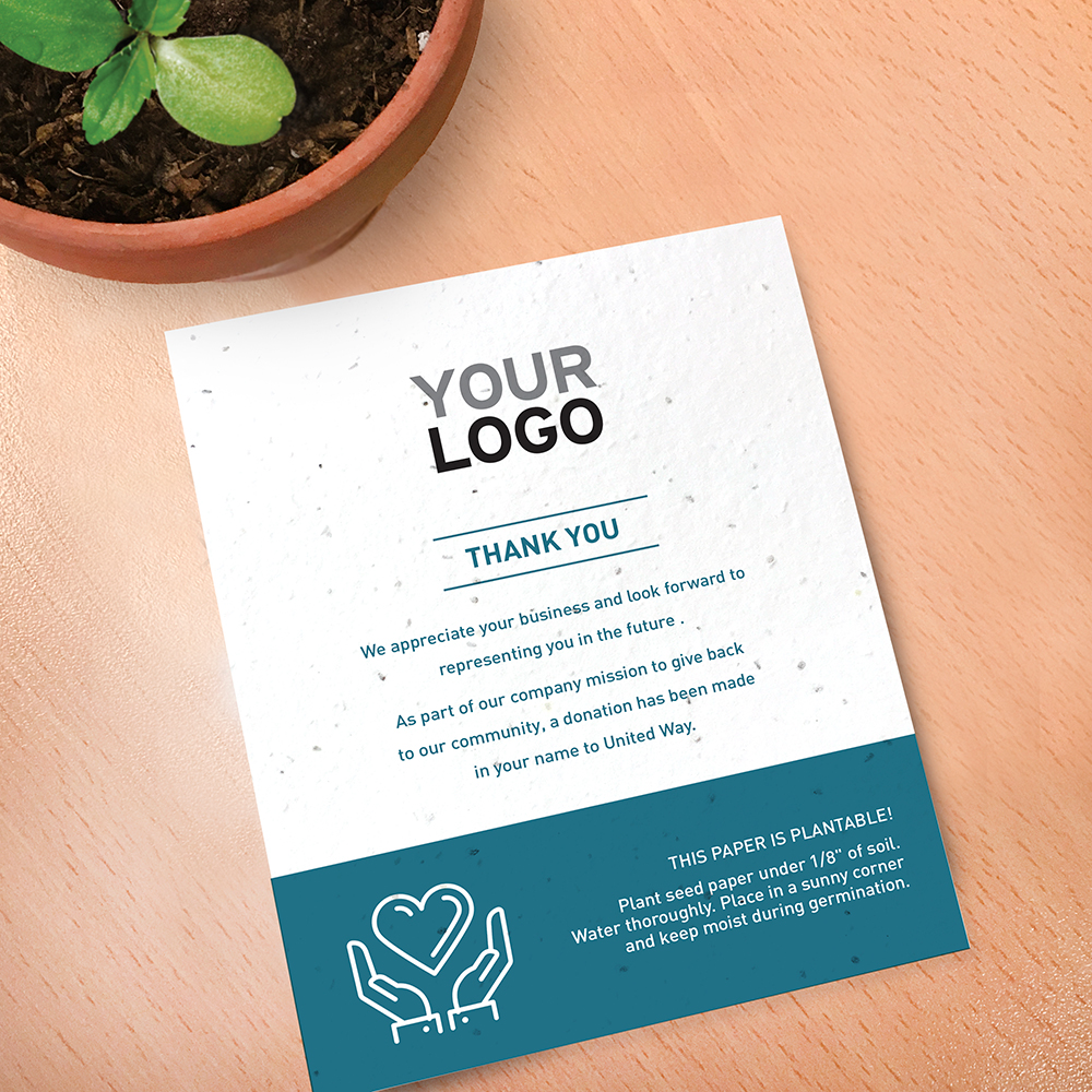 Helping Hands Plantable Donation Cards 5