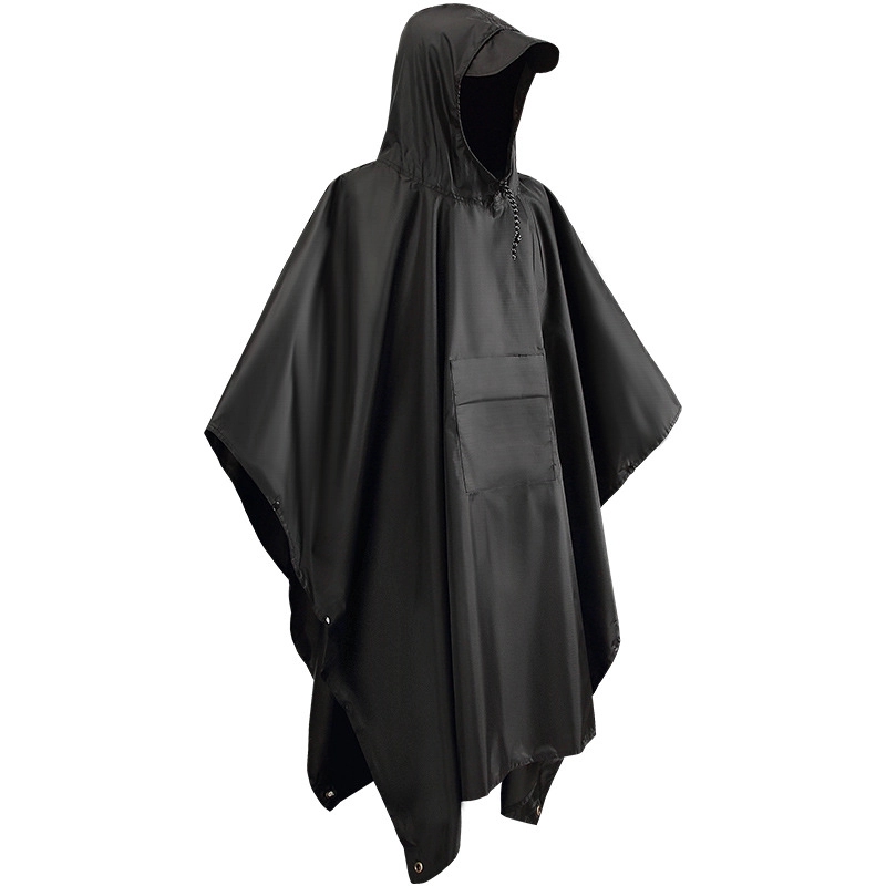 Waterproof Rain Poncho For Camping Hiking 5