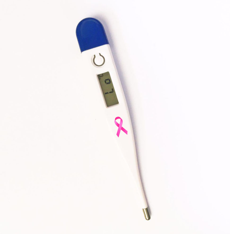 Breast Cancer Awareness Portable Digital Thermometer 1