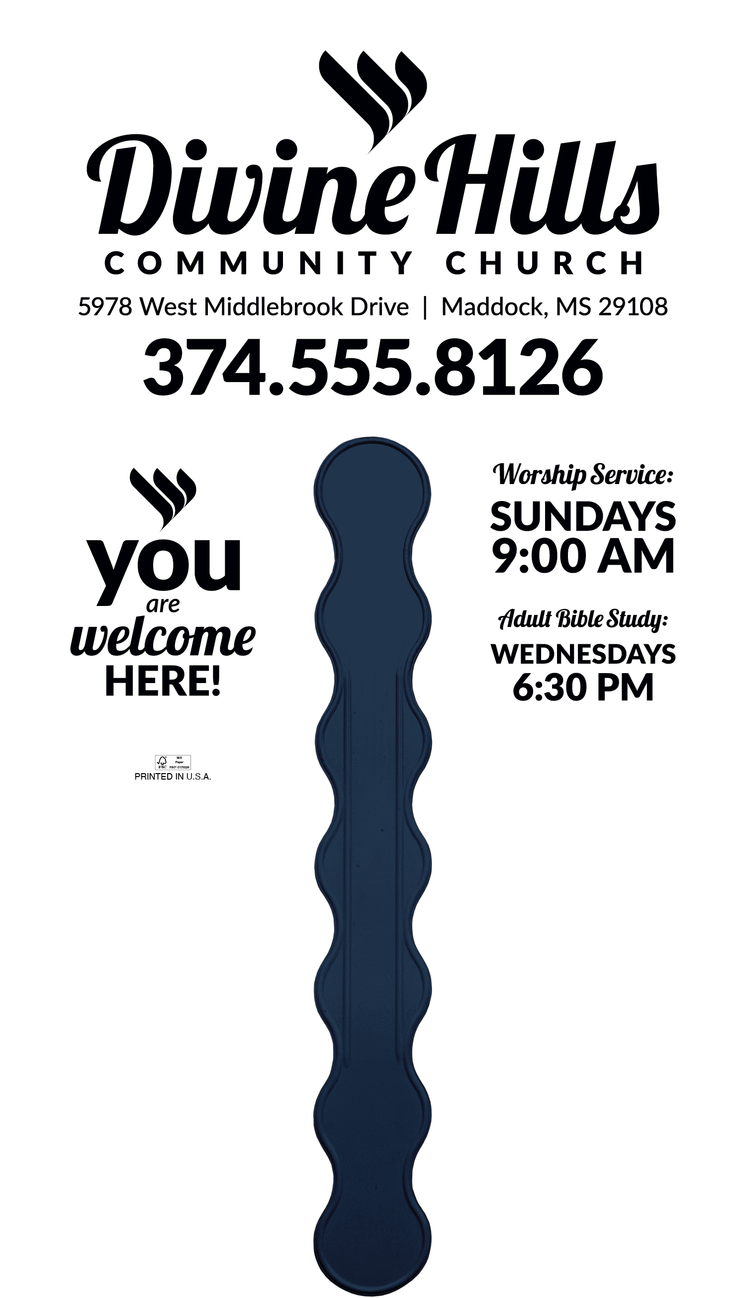 Skinner & Kennedy® The Good Shepherd - Pictorial Fan