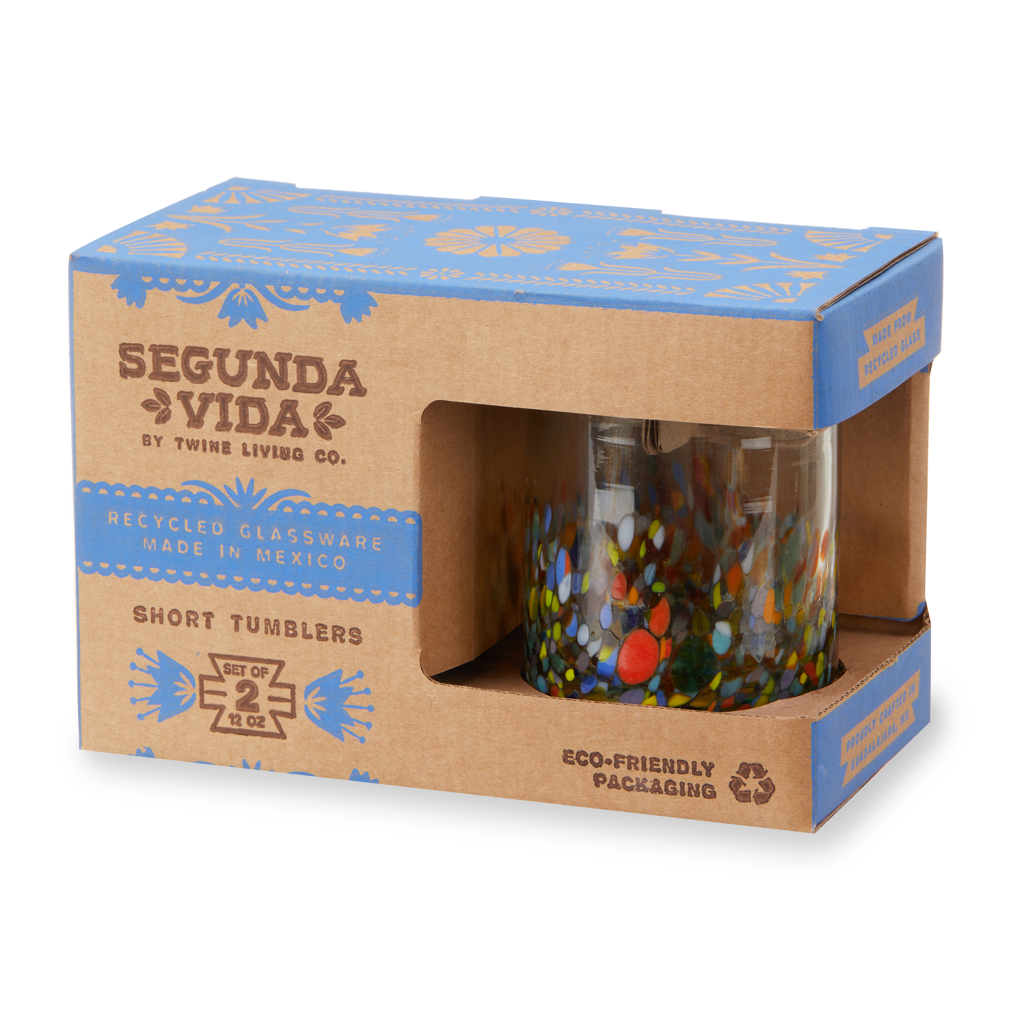 Twine Living® Artistico Recycled Tumbler, set of 2 3