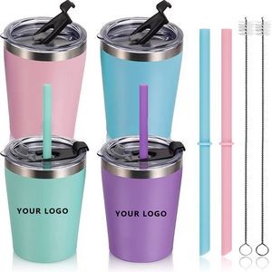 8.5 oz Kids Stainless Steel Thermos Mug 2