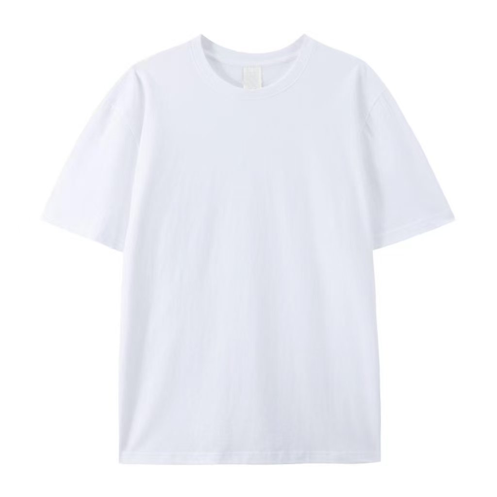 Unisex Pure Cotton Round Neck T-Shirt 5