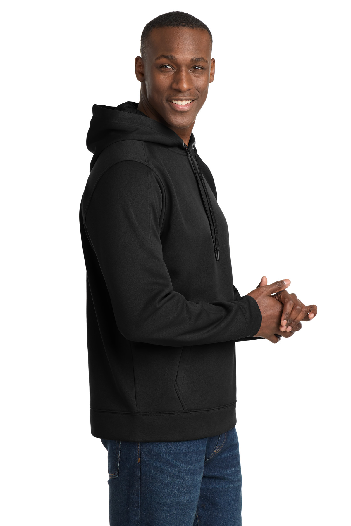 Sport-Tek Repel Fleece Hooded Pullover. ST290, custom hoodie or sweatshirt with logo imprint 7