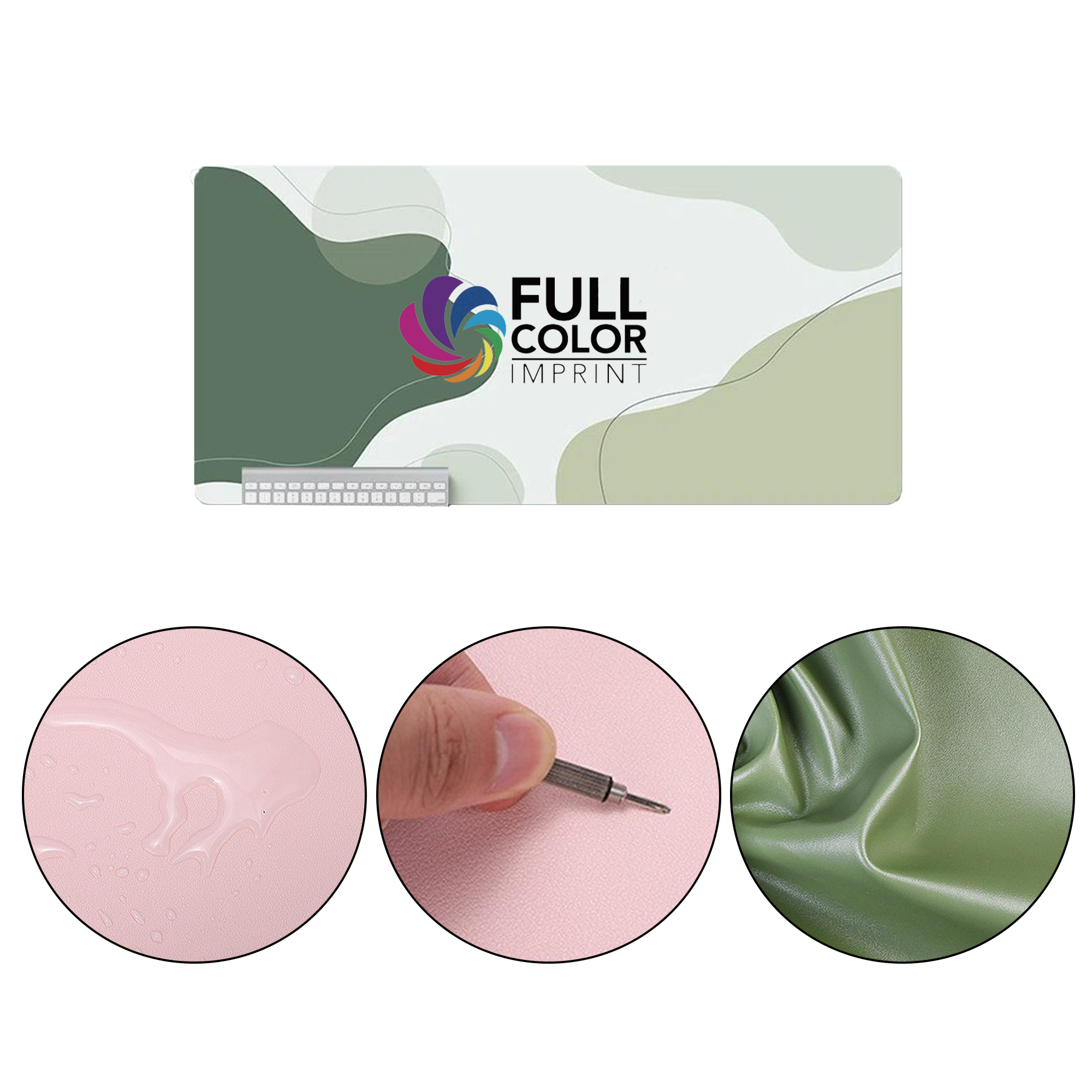 MOQ:50pcs Leather Desk Pad 1