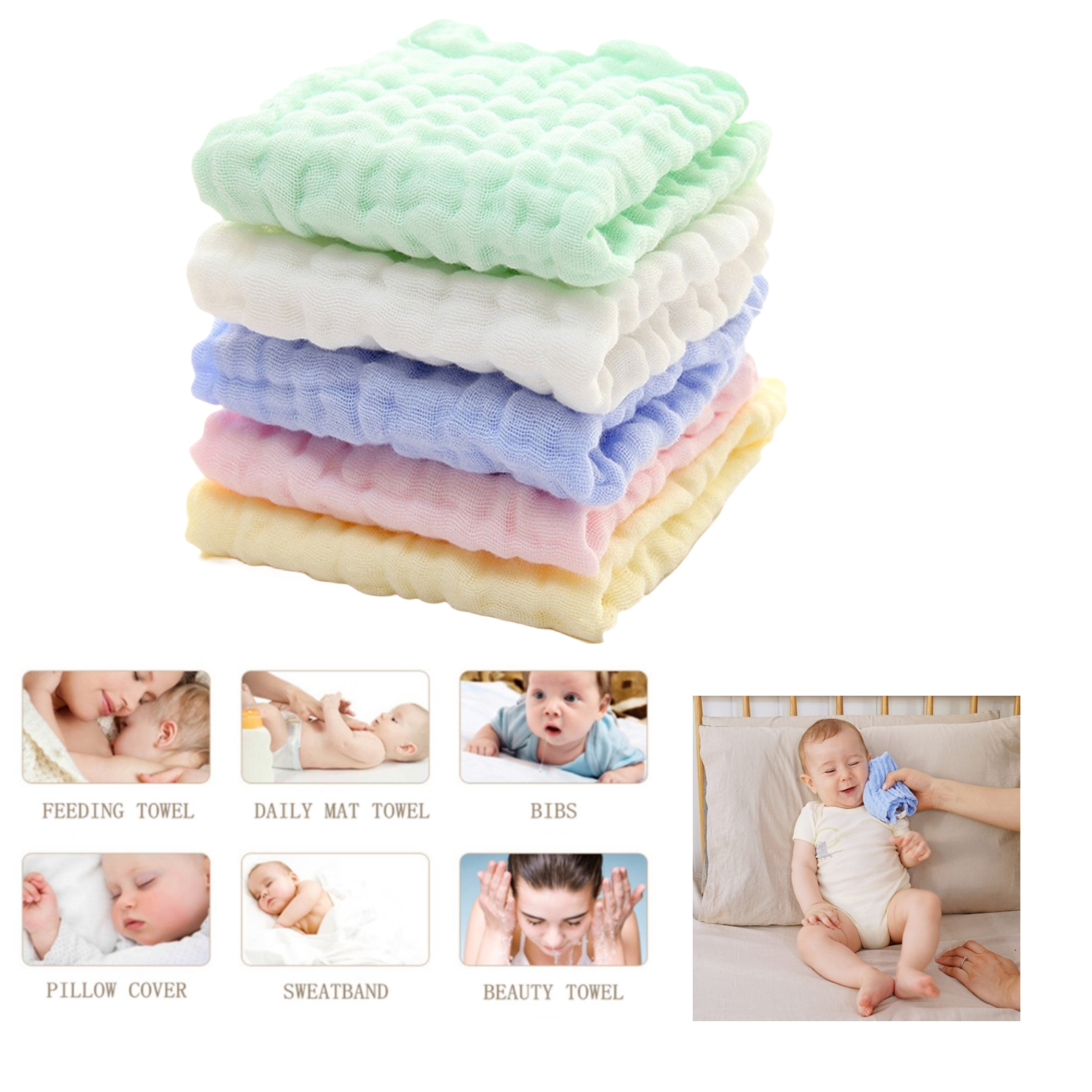 Baby Washcloths 1