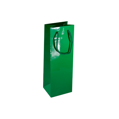 European Heavy Wine Paper Bag - Matte Laminated 17