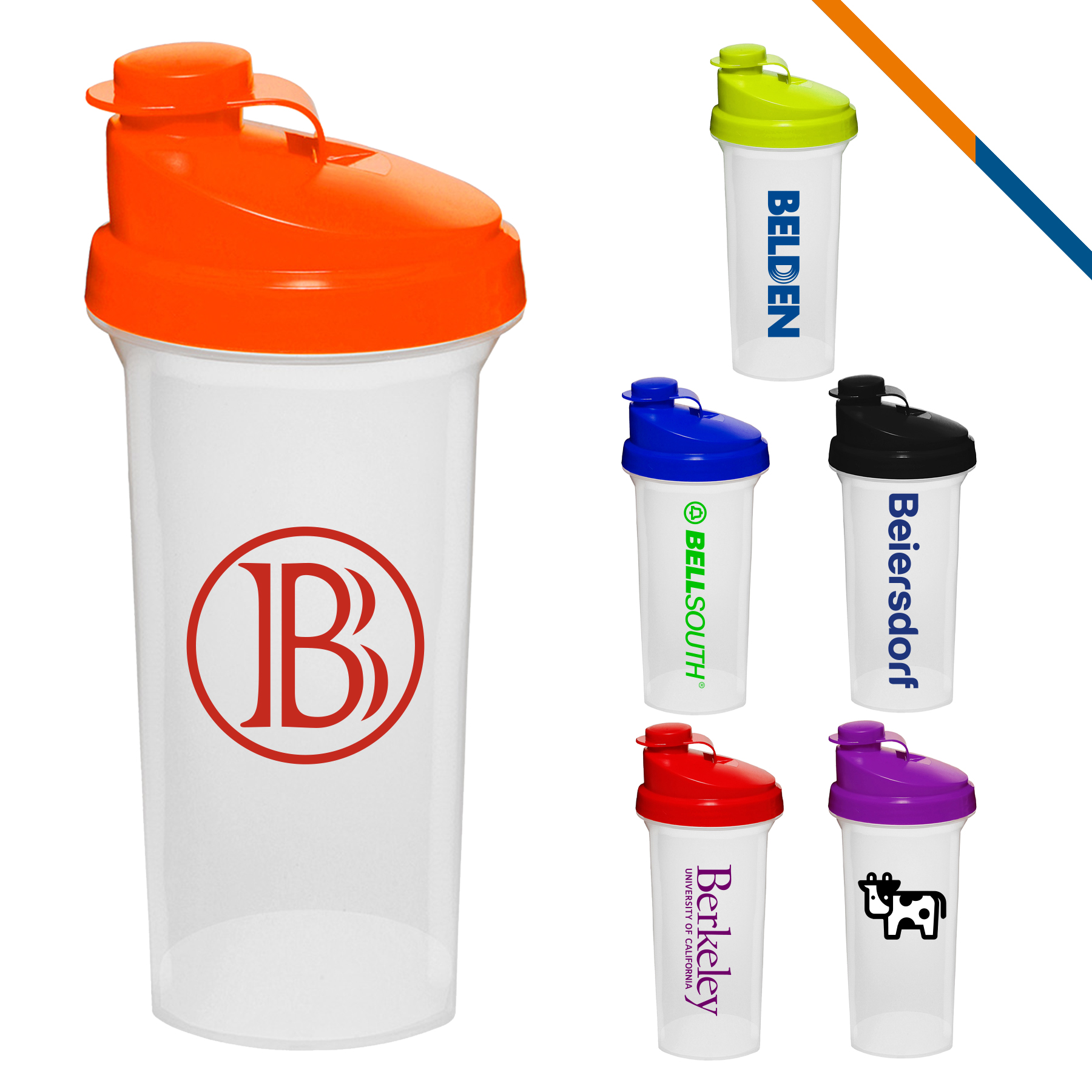 Finmer Plastic Shaker Bottle - 25 OZ. 2