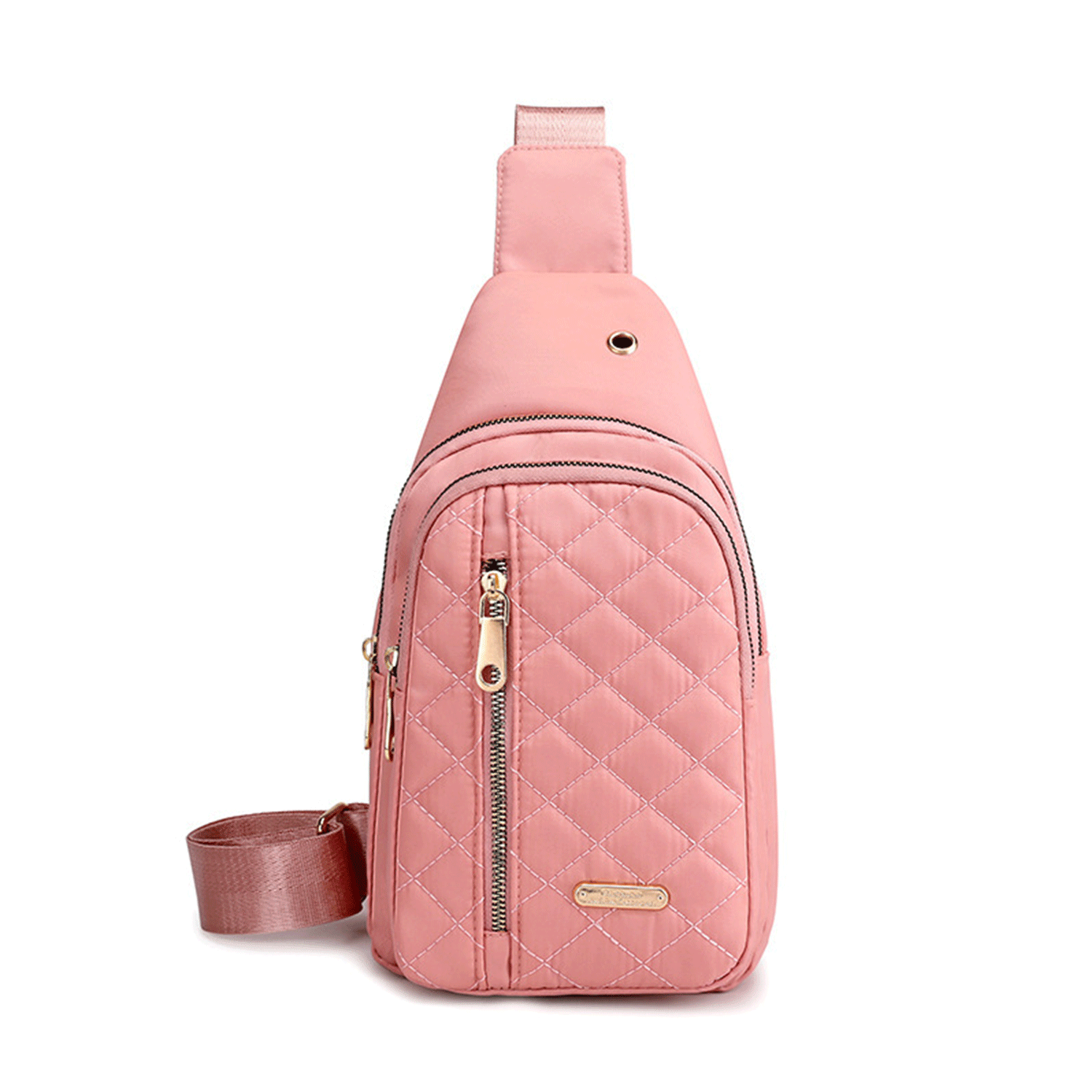 earphone jack water-resistant Nylon Cross Body Sling Bag 21