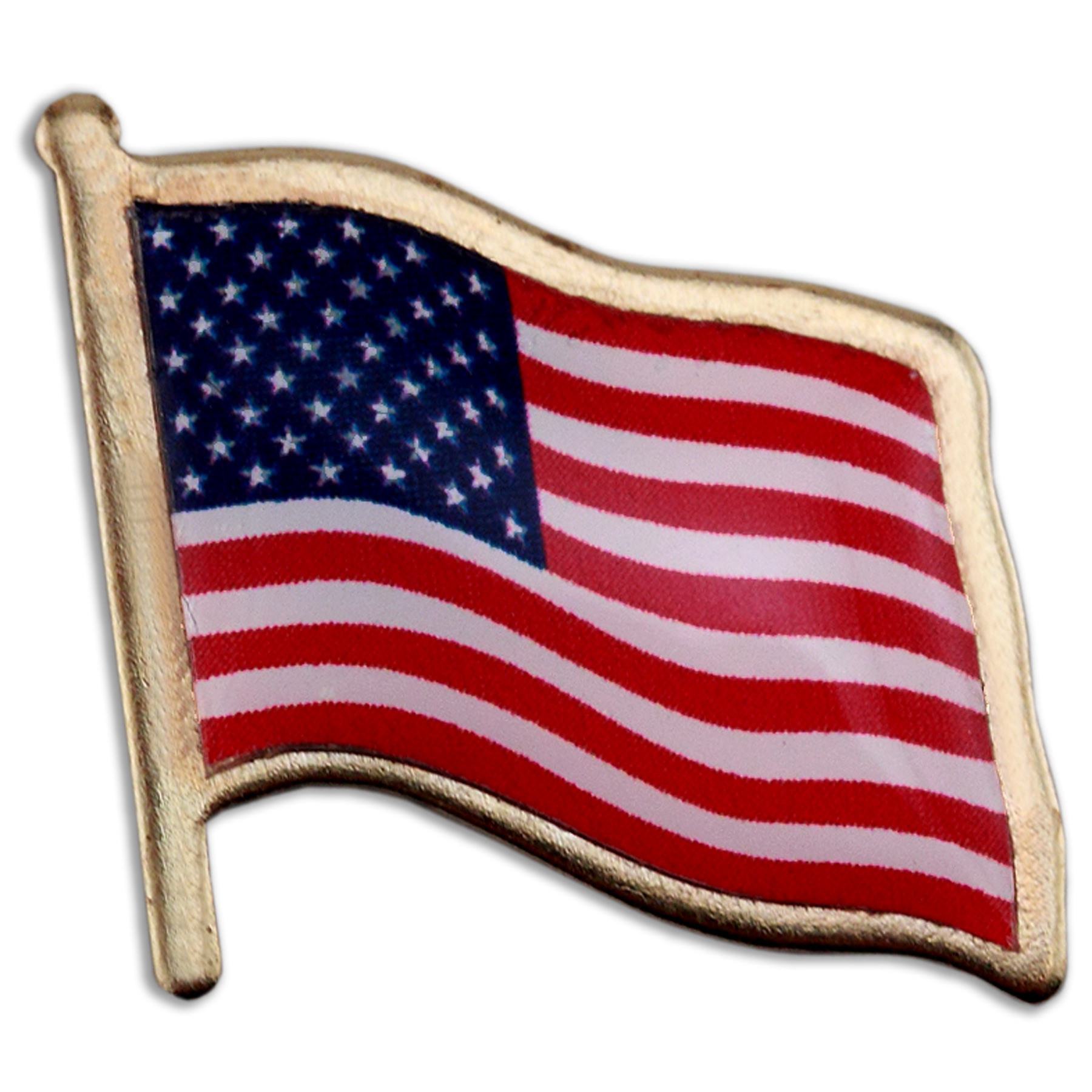 American Flag Lapel Pin Made in USA