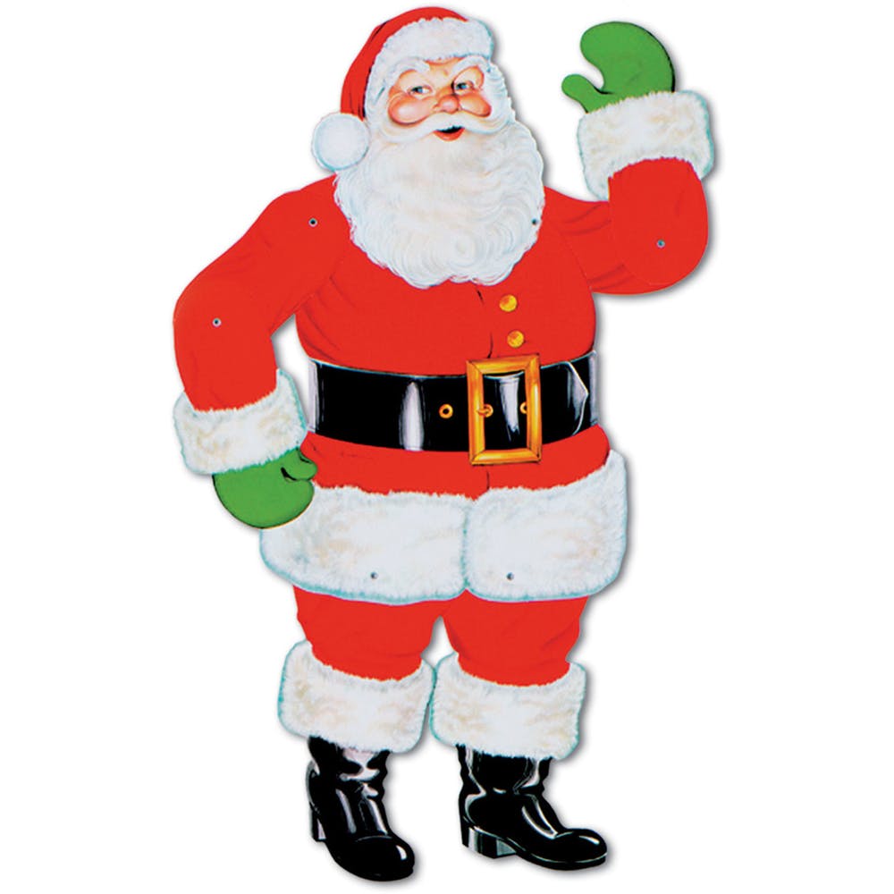Jointed Santa Cutouts - 29" 2