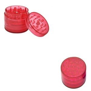 Plastic Herb Grinder With Mesh Filter 1