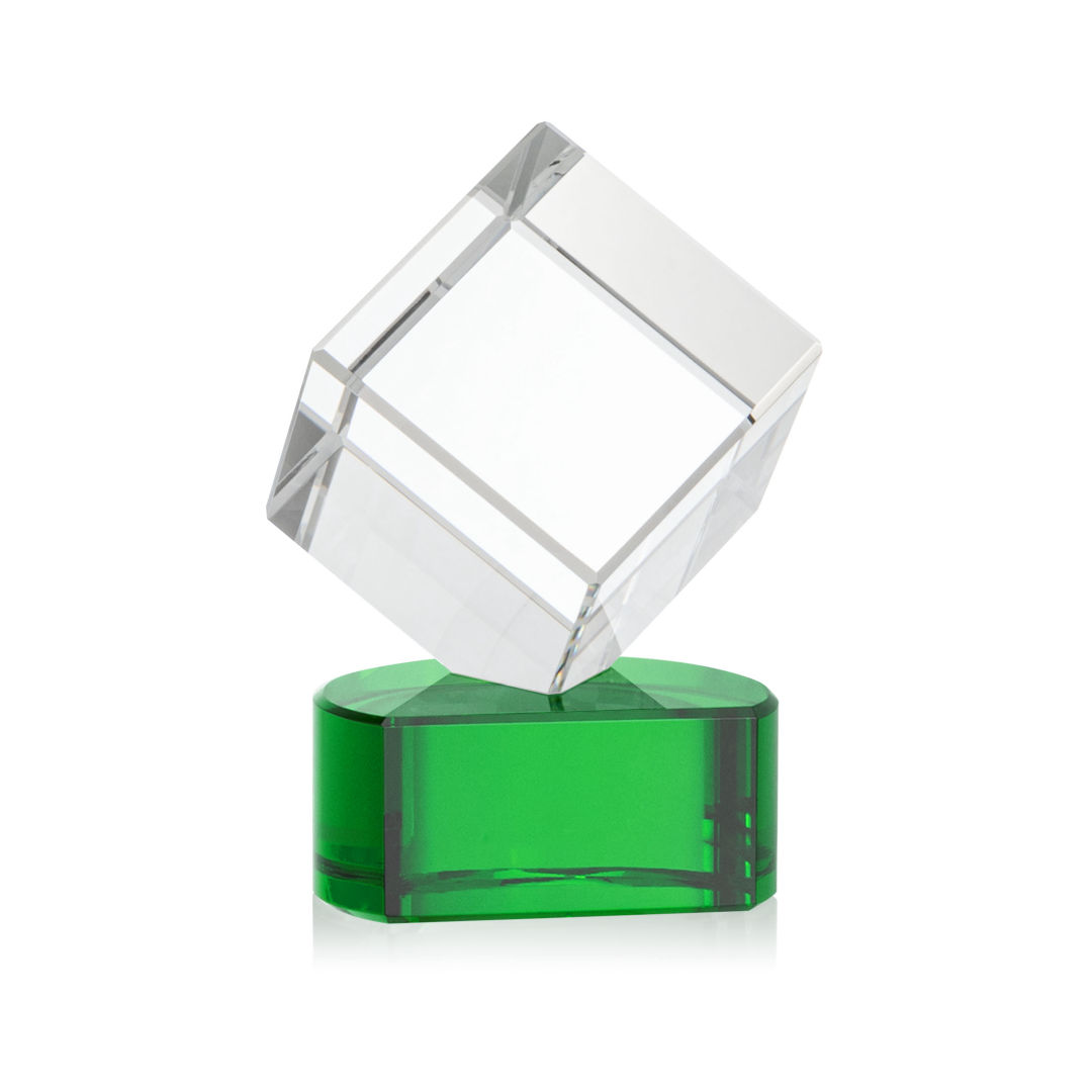 Burrill VividPrint™ Award on Paragon Base - Green 7