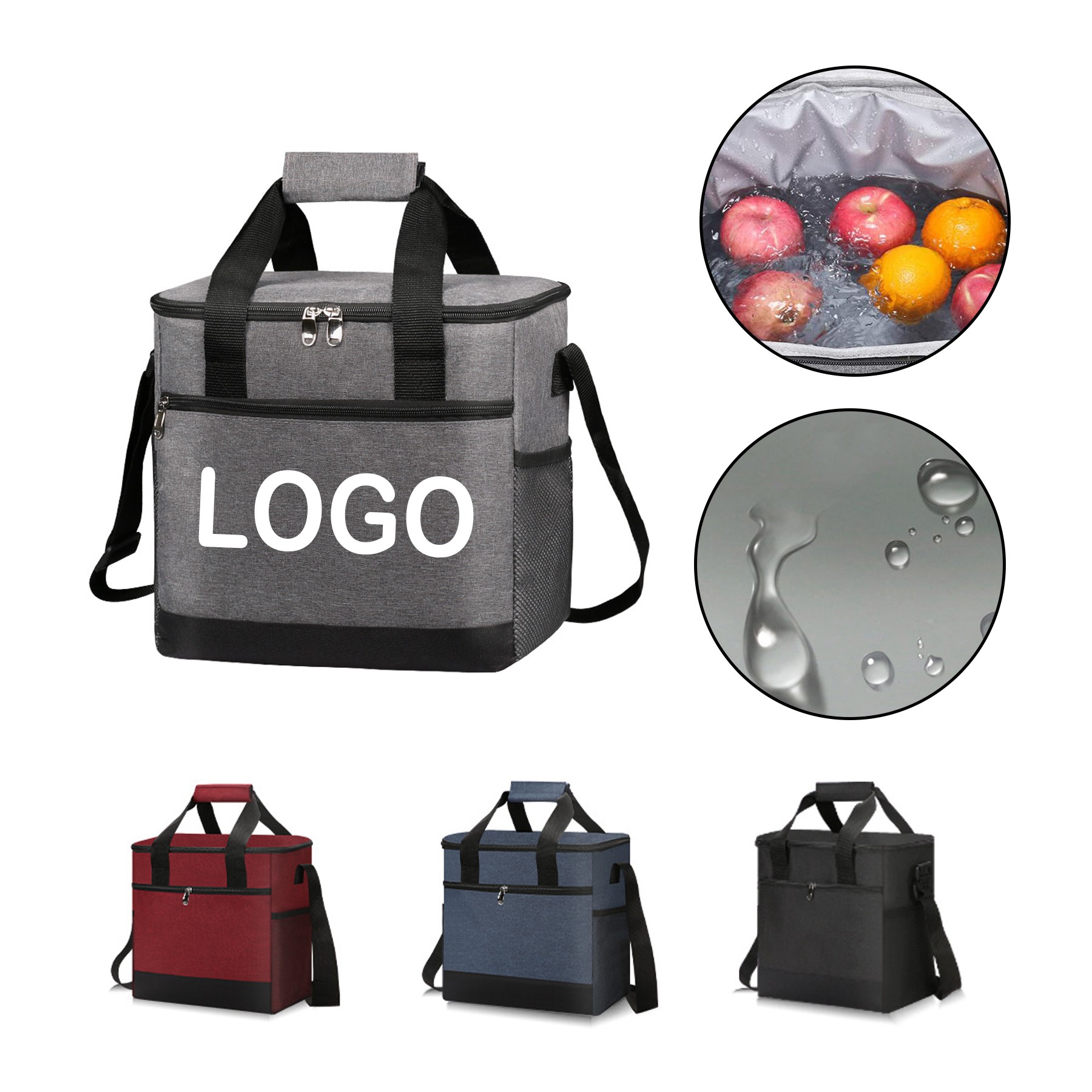 Insulated Lunch Crossbody Bag