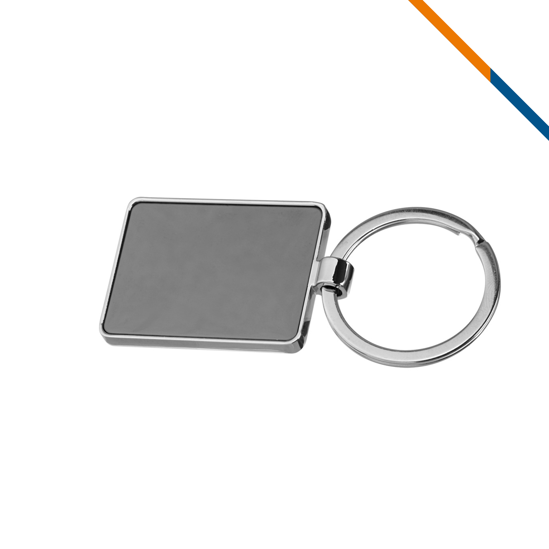 Swift Rectangular Metal Keychain 4