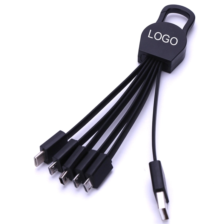 Carabiner 5-in-1 MULTI Charging Cable 6