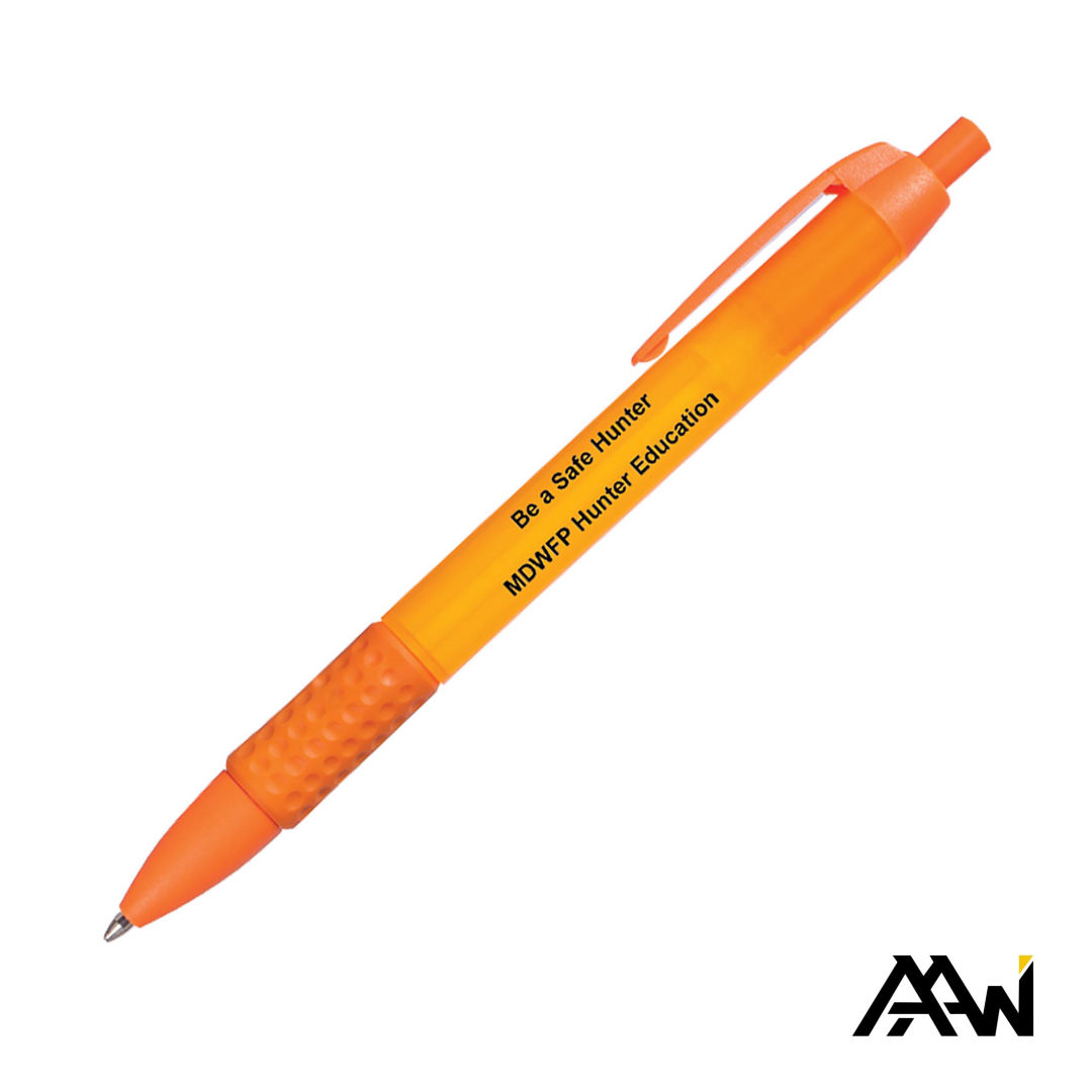 Widebody Grip Pen Translucent Barrel - Matte 21
