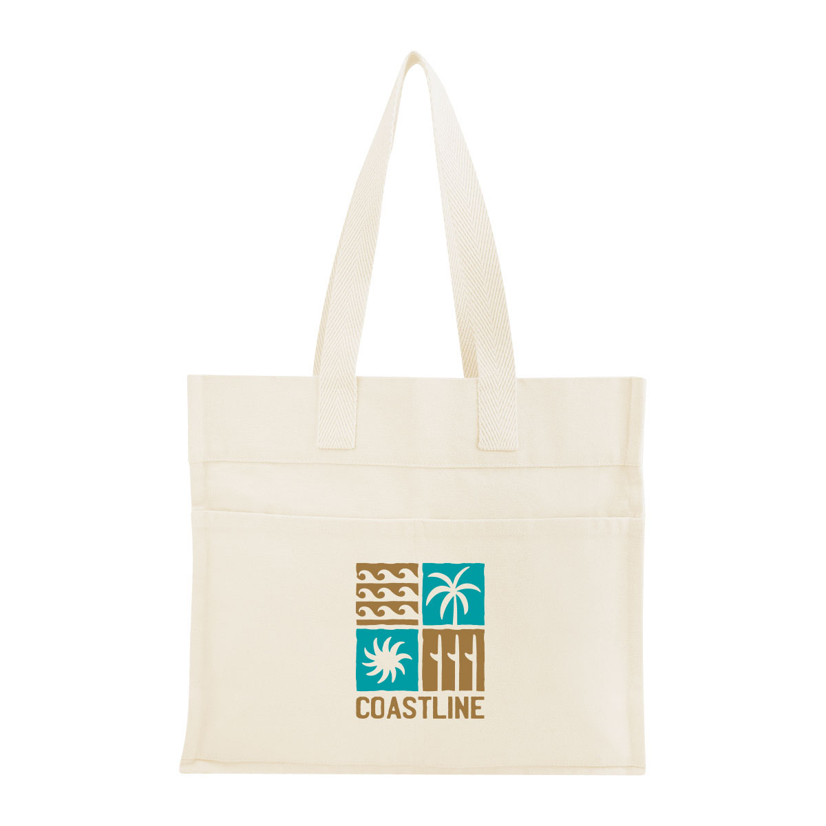 Aware™ 4 Oz. Recycled Cotton Tote Bag 3