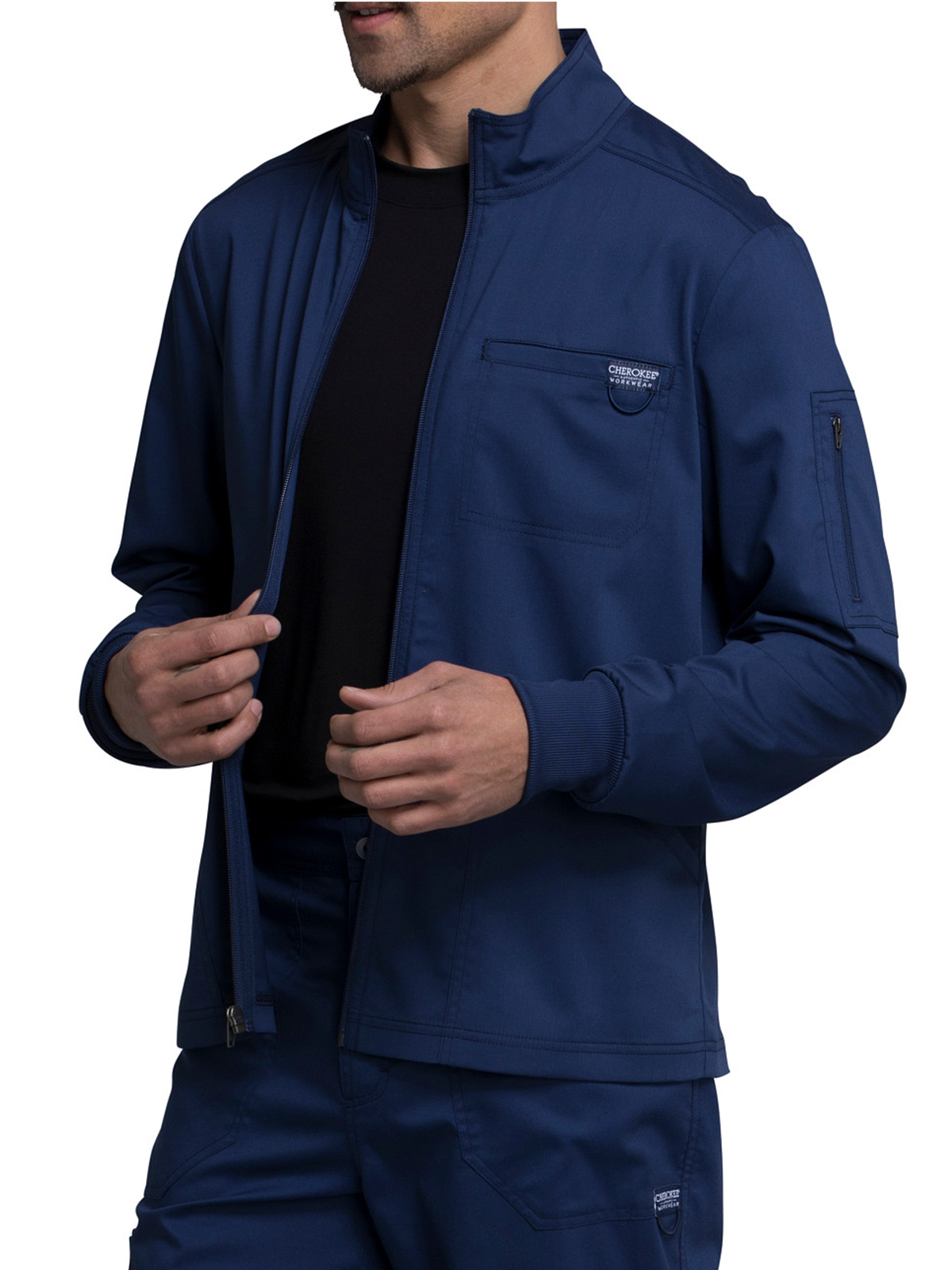 Cherokee - Workwear Revolution - Men's 5-Pocket Zip Front Jacket 18