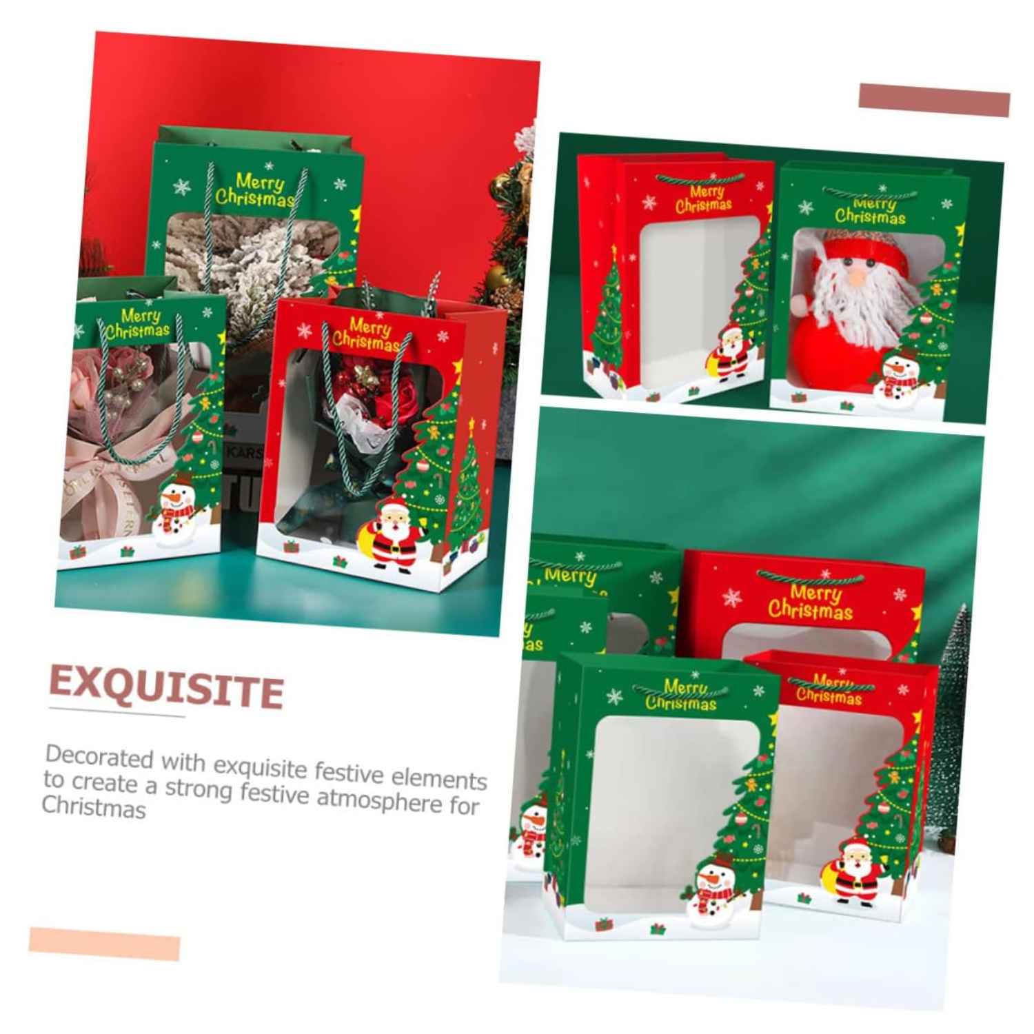 Christmas Window Gift Bag 4