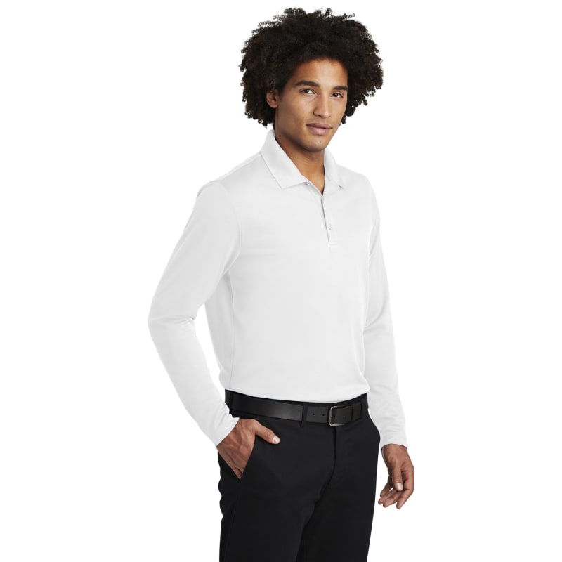 Sport-Tek PosiCharge RacerMesh Long Sleeve Polo. 19