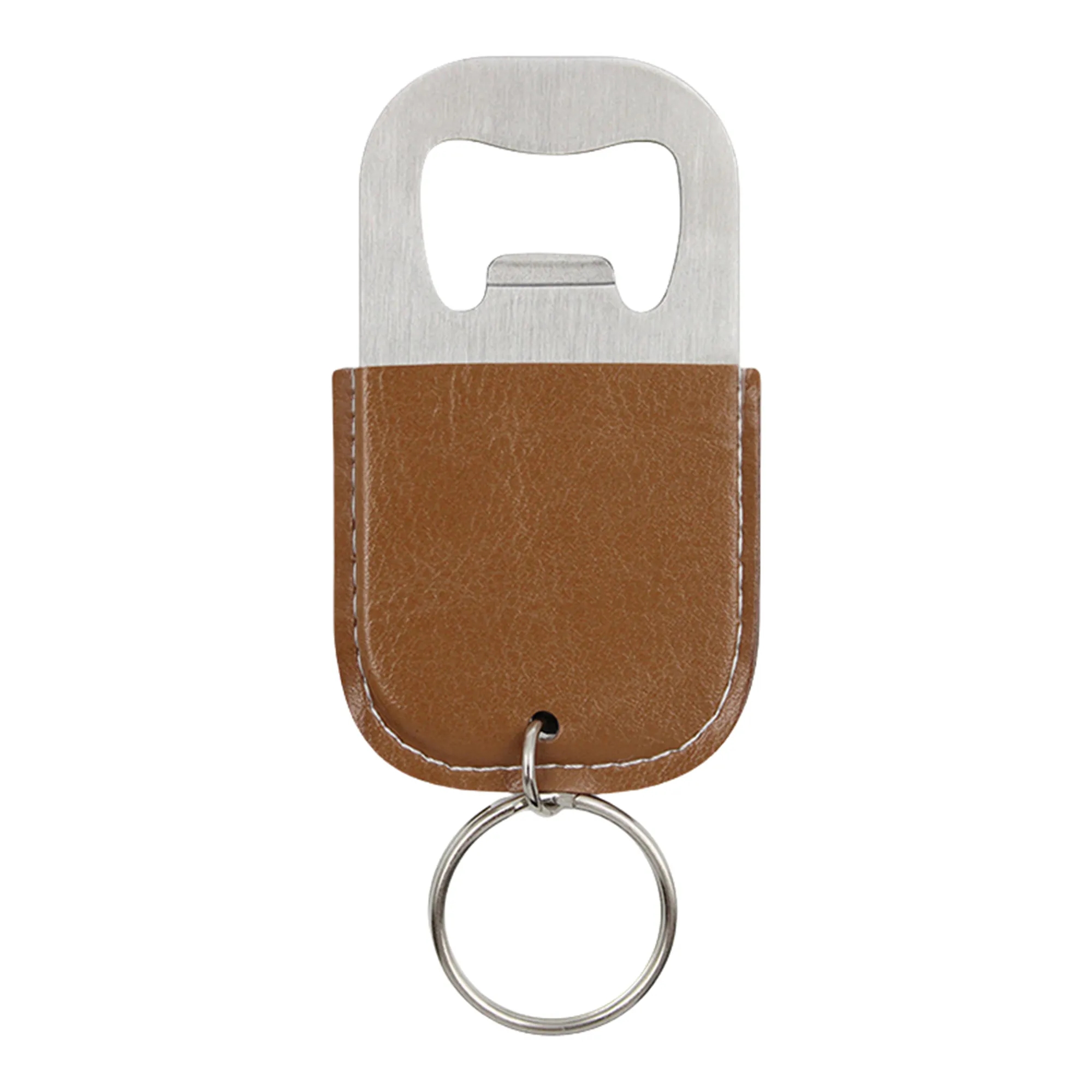 Portable Stainless Bottle Opener Keychain 2