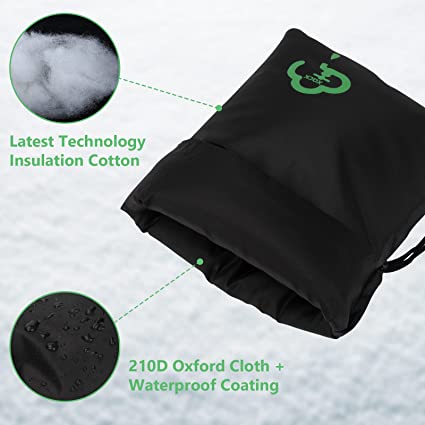 Outdoor Faucet Cover for Winter Freeze Protection 5