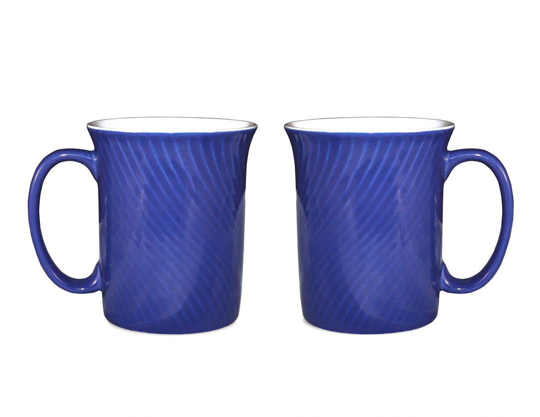 17 Oz. Ripple Ceramic Coffee Mug-Closeout 6