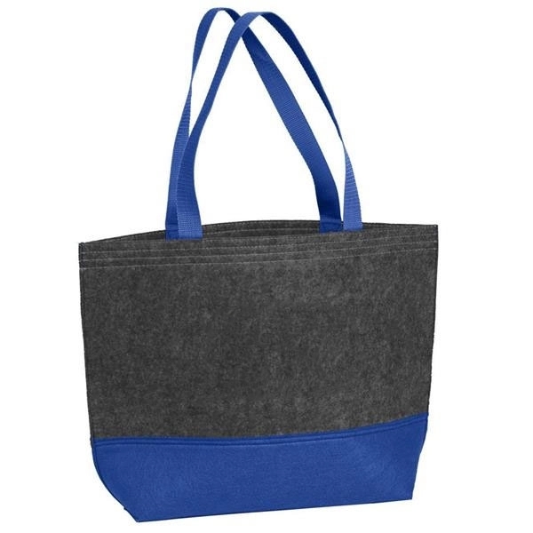 Medium Felt Tote Bag, custom tote bag with logo imprint 2