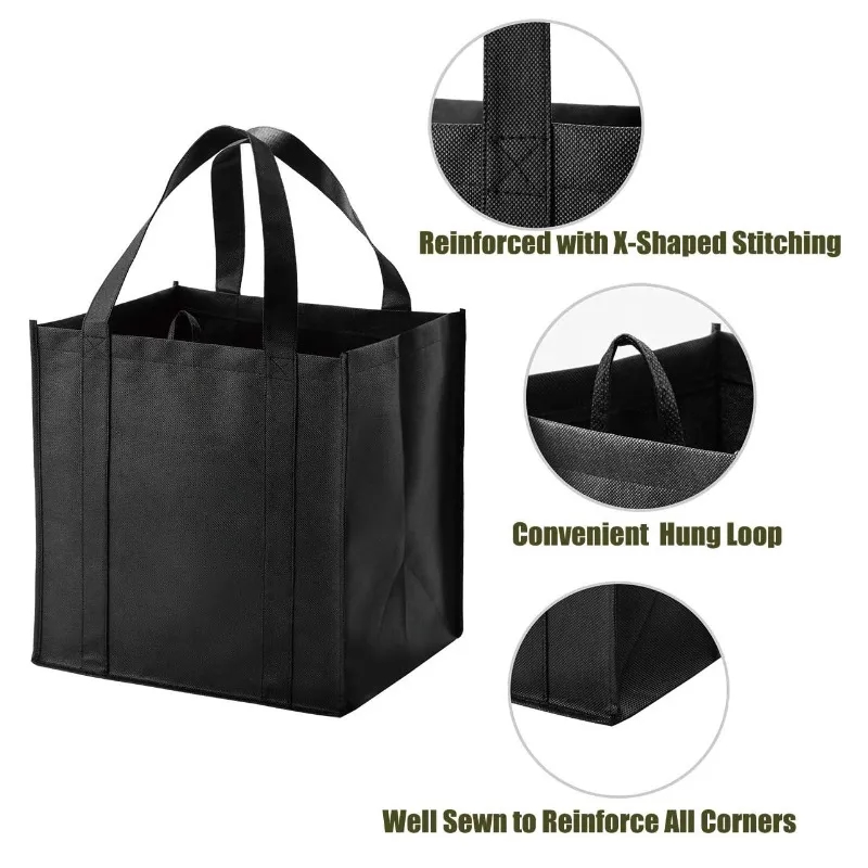 Non-Woven Reusable Gusset Tote Bag 3