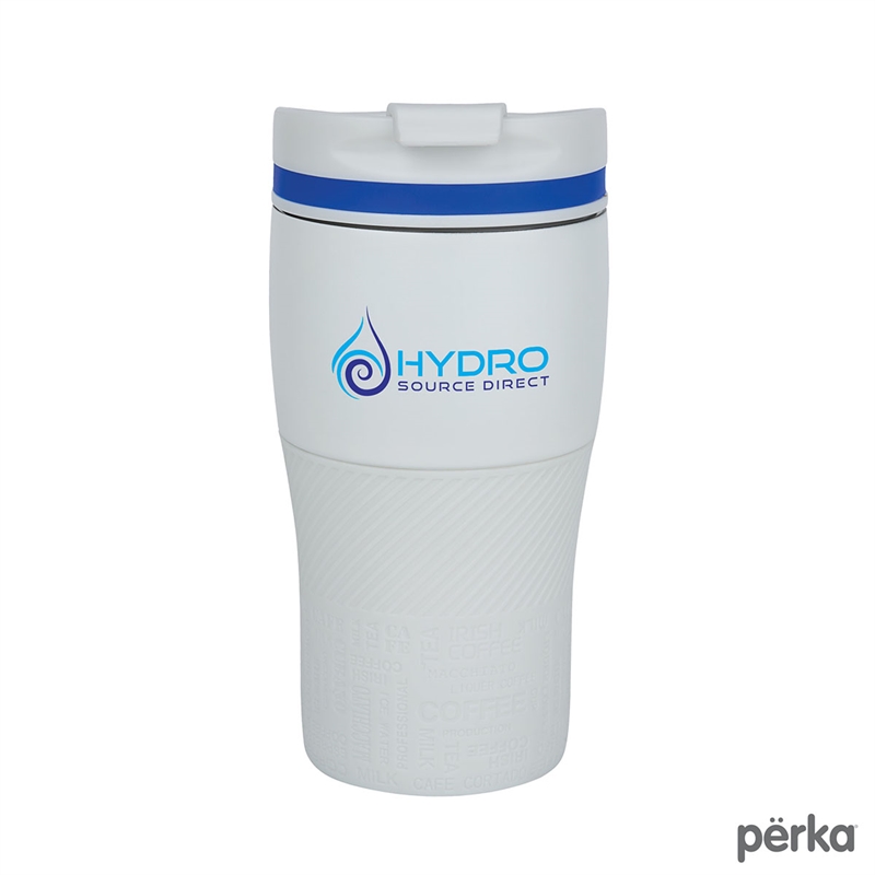 Perka® Cortado 12 oz. Double Wall Recycled Stainless Steel Coffee Tumbler 173