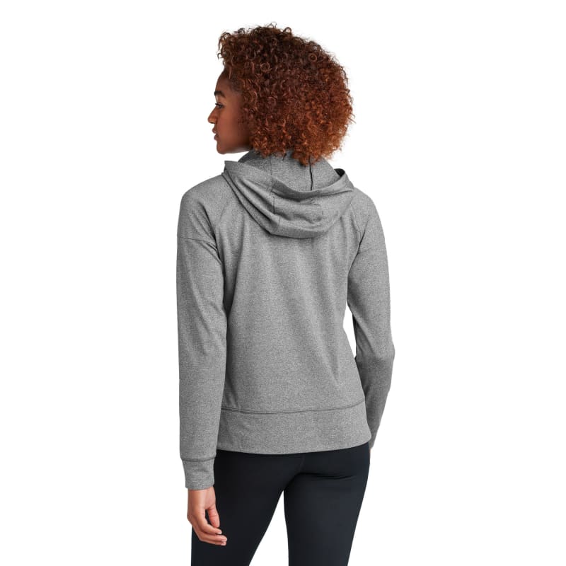 Sport-Tek Women's Sport-Wick Stretch 1/2-Zip Hoodie, custom hoodie or sweatshirt with logo imprint 21