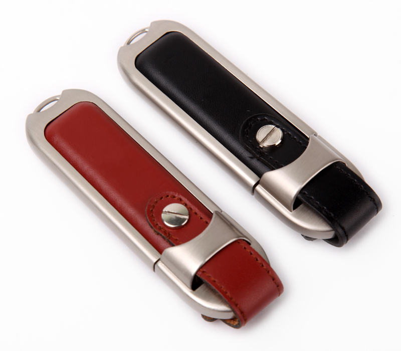 Rectangular Leather USB Flash Drive 7