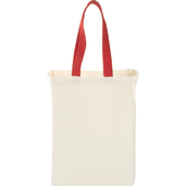 Nebraska 5oz Cotton Canvas Grocery Tote, custom tote bag with logo imprint 8