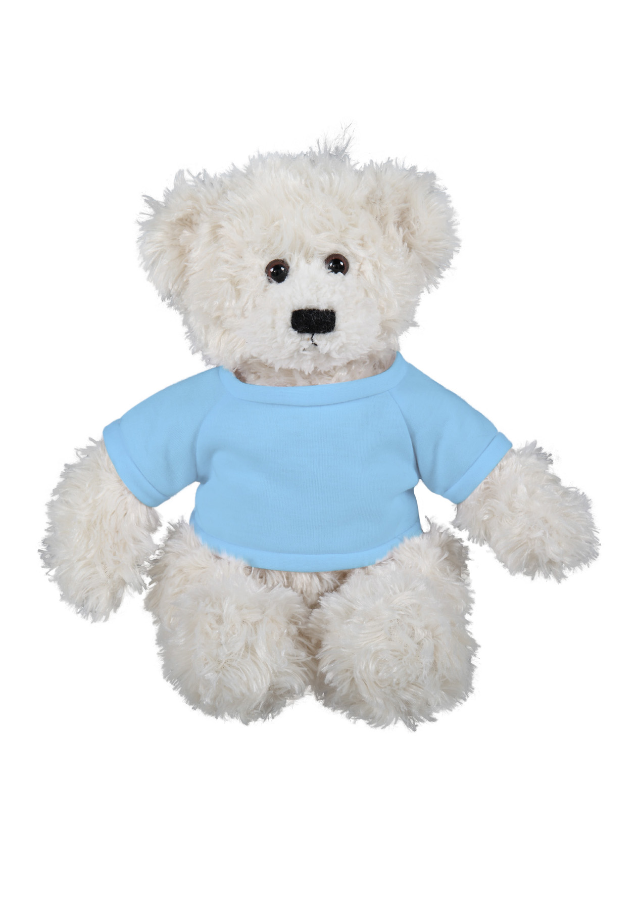 soft plush Cream Brandon Bear  with t-shirt
